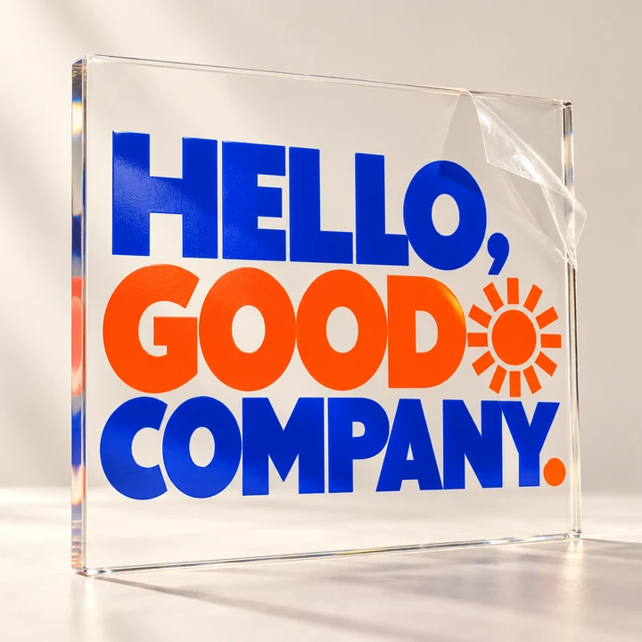 Illustrative window & surface decals print concept